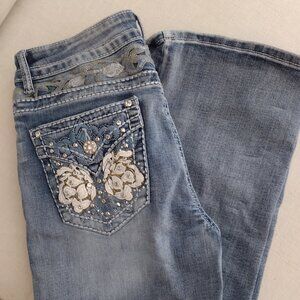Fancy Bootcut Detailed Jeans